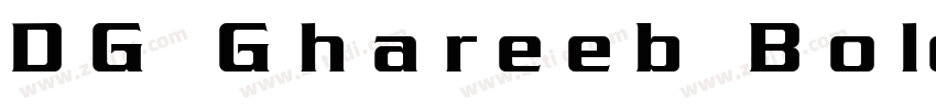 DG Ghareeb Bold字体转换